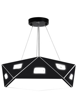 Czarny nowoczesny żyrandol - K274-Fivego ze sklepu Edinos.pl w kategorii Lampy wiszące - zdjęcie 172226914