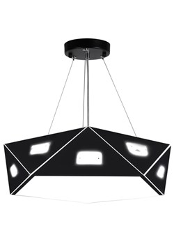 Czarny nowoczesny żyrandol - K274 M7-K28 ze sklepu Edinos.pl w kategorii Lampy wiszące - zdjęcie 172226914