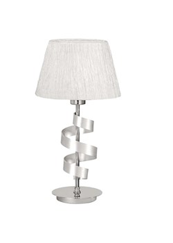Srebrna lampka nocna - K293-Alian ze sklepu Edinos.pl w kategorii Lampy stołowe - zdjęcie 172227140