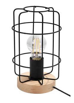 Druciana lampka stołowa w stylu loft - A403-Tims ze sklepu Edinos.pl w kategorii Lampy stołowe - zdjęcie 172228680