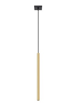 Lampa wisząca wąska tuba złoty połysk - A377-Pastels ze sklepu Edinos.pl w kategorii Lampy wiszące - zdjęcie 172228714