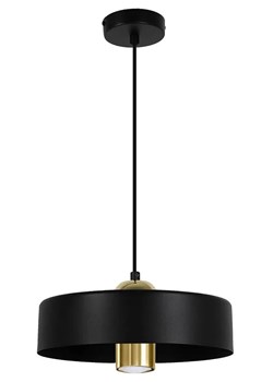 Industrialna lampa wisząca z metalowym kloszem - A276-Akis ze sklepu Edinos.pl w kategorii Lampy wiszące - zdjęcie 172229271