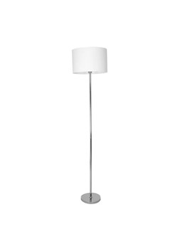 Biała lampa podłogowa z abażurem - K373-Sazu ze sklepu Edinos.pl w kategorii Lampy podłogowe - zdjęcie 172229502