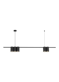 Loftowa czarna lampa wisząca - 3X K404 F6-T16 ze sklepu Edinos.pl w kategorii Lampy wiszące - zdjęcie 172229734