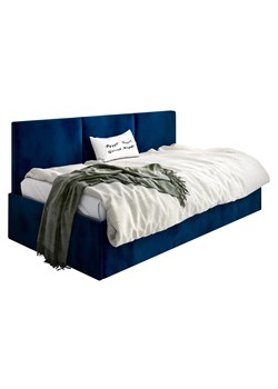 Granatowe łóżko tapicerowane Sorento 4X - 3 rozmiary ze sklepu Edinos.pl w kategorii Łóżka i materace - zdjęcie 172230052