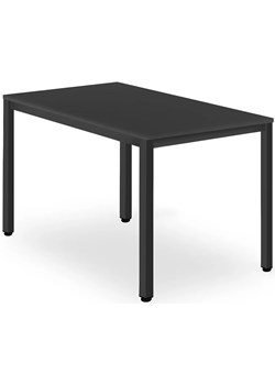 Czarny stół na metalowych nogach 120x60 L3-W76 ze sklepu Edinos.pl w kategorii Stoły - zdjęcie 172230452