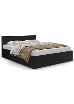 Czarne łóżko z materacem i pojemnikiem 120x200 - Cansar 3X ze sklepu Edinos.pl w kategorii Łóżka dziecięce - zdjęcie 172231001