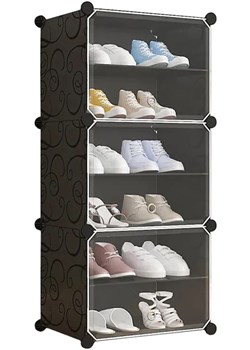 Szafka na buty do garderoby w stylu nowoczesnym T5-T71 ze sklepu Edinos.pl w kategorii Zestawy mebli do przedpokoju - zdjęcie 172231961