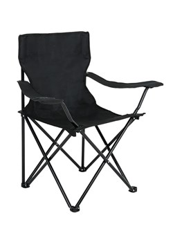 Czarne przenośne krzesło turystyczne - Blumbi 3X ze sklepu Edinos.pl w kategorii Krzesła ogrodowe - zdjęcie 172232500