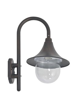 Brązowa zewnętrzna lampa ścienna - A465-Gida ze sklepu Edinos.pl w kategorii Lampy ścienne - zdjęcie 172233893