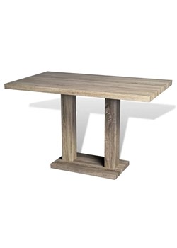 Dębowy stół z płyty meblowej – Casel ze sklepu Edinos.pl w kategorii Stoły - zdjęcie 172234341