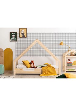 Drewniane łóżko w formie domku Rosie 5S - 28 rozmiarów ze sklepu Edinos.pl w kategorii Łóżka dziecięce - zdjęcie 172235784