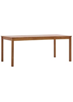 Miodowo-brązowy stół sosnowy – Elmor 3X ze sklepu Edinos.pl w kategorii Stoły - zdjęcie 172235913