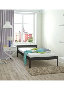 Łóżko pojedyncze metalowe do sypialni Dalis 120x200 - 17 kolorów ze sklepu Edinos.pl w kategorii Łóżka i materace - zdjęcie 172236731