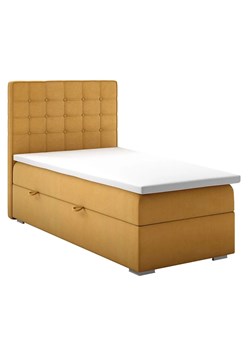 Pojedyncze łóżko boxspring  Rimini 80x200 - 32 kolory ze sklepu Edinos.pl w kategorii Łóżka i materace - zdjęcie 172237734