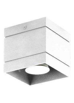 Minimalistyczny plafon metalowy E164-Quade - biały ze sklepu Edinos.pl w kategorii Lampy sufitowe - zdjęcie 172238003