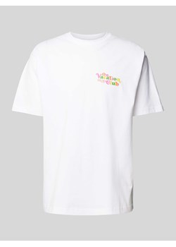 T-shirt z nadrukiem z logo ze sklepu Peek&Cloppenburg  w kategorii T-shirty męskie - zdjęcie 172238314