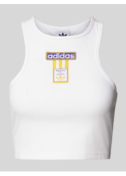 Top krótki z nadrukiem z logo model ‘ADIBRK’ ze sklepu Peek&Cloppenburg  w kategorii Bluzki damskie - zdjęcie 172238342