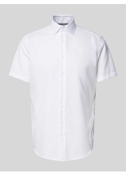 Koszula biznesowa o kroju regular fit z rękawem o dł. 1/2 ze sklepu Peek&Cloppenburg  w kategorii Koszule męskie - zdjęcie 172238490