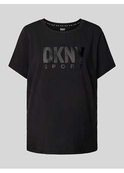 T-shirt z nadrukiem z logo ze sklepu Peek&Cloppenburg  w kategorii Bluzki damskie - zdjęcie 172238612