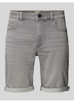 Szorty jeansowe o kroju slim fit z 5 kieszeniami ze sklepu Peek&Cloppenburg  w kategorii Spodenki męskie - zdjęcie 172238624