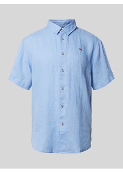 Koszula casualowa z lnu ze sklepu Peek&Cloppenburg  w kategorii Koszule męskie - zdjęcie 172238652