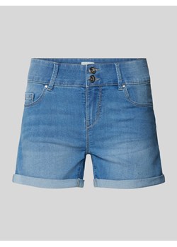 Szorty jeansowe o kroju regular fit z 5 kieszeniami model ‘CARMEN’ ze sklepu Peek&Cloppenburg  w kategorii Szorty - zdjęcie 172238663
