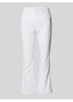 Jeansy o rozkloszowanym kroju w jednolitym kolorze model ‘KIRUNA’ ze sklepu Peek&Cloppenburg  w kategorii Jeansy damskie - zdjęcie 172238760