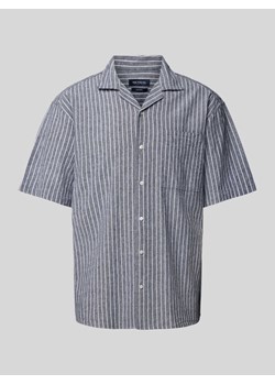 Koszula casualowa o kroju regular fit z wzorem w paski ze sklepu Peek&Cloppenburg  w kategorii Koszule męskie - zdjęcie 172238771