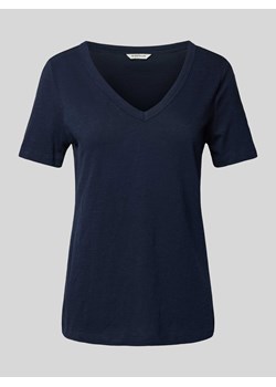 T-shirt z dekoltem w serek ze sklepu Peek&Cloppenburg  w kategorii Bluzki damskie - zdjęcie 172238962