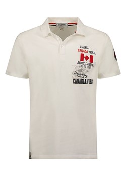 Canadian Peak Koszulka polo &quot;Kantrail&quot; w kolorze białym ze sklepu Limango Polska w kategorii T-shirty męskie - zdjęcie 172239063