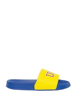 Benetton Klapki w kolorze żółto-niebieskim ze sklepu Limango Polska w kategorii Klapki dziecięce - zdjęcie 172239082