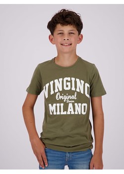 Vingino Koszulka w kolorze khaki ze sklepu Limango Polska w kategorii T-shirty chłopięce - zdjęcie 172239110