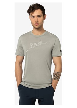 super.natural Koszulka &quot;Hiking&quot; w kolorze beżowym ze sklepu Limango Polska w kategorii T-shirty męskie - zdjęcie 172239630
