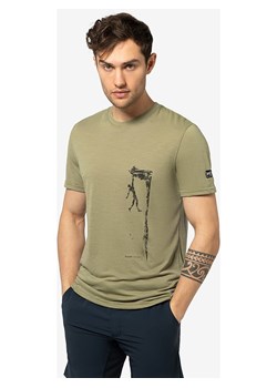 super.natural Koszulka &quot;Clifhanger&quot; w kolorze khaki ze sklepu Limango Polska w kategorii T-shirty męskie - zdjęcie 172239680