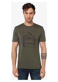 super.natural Koszulka &quot;7 Peaks&quot; w kolorze khaki ze sklepu Limango Polska w kategorii T-shirty męskie - zdjęcie 172239703