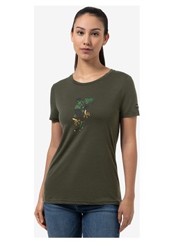 super.natural Koszulka &quot;El Gecko&quot; w kolorze khaki ze sklepu Limango Polska w kategorii Bluzki damskie - zdjęcie 172239982