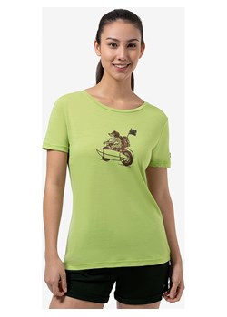 super.natural Koszulka &quot;Supermotor Bear&quot; w kolorze zielonym ze sklepu Limango Polska w kategorii Bluzki damskie - zdjęcie 172239990