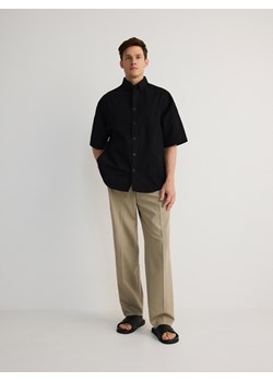 Reserved - Koszula oversize - czarny ze sklepu Reserved w kategorii Koszule męskie - zdjęcie 172241860