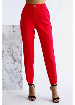 Spodnie RENTIDA RED ze sklepu Ivet Shop w kategorii Spodnie damskie - zdjęcie 172242213