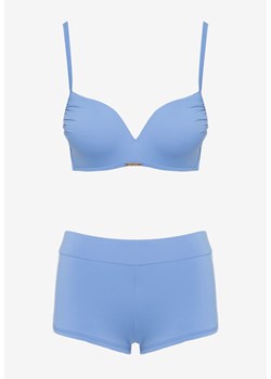 Niebieskie Bikini 2-Częściowe Zabudowane Majtki High Waist i Biustonosz na Zatrzask Xubbia ze sklepu Renee odzież w kategorii Stroje kąpielowe - zdjęcie 172246900