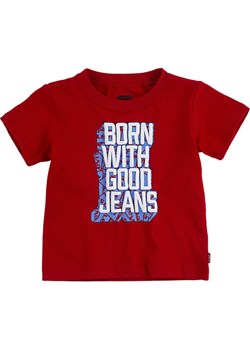 Levi&apos;s Kids Koszulka w kolorze czerwonym ze sklepu Limango Polska w kategorii Odzież dla niemowląt - zdjęcie 172247202