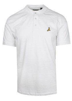T-Shirt z Dekoltem na Guziki - Brave Soul - Biały TSBRSSS24AKARIwhite ze sklepu JegoSzafa.pl w kategorii T-shirty męskie - zdjęcie 172249054
