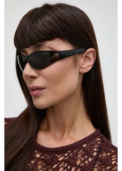 Gucci okulary przeciwsłoneczne damskie kolor czarny GG1651S ze sklepu ANSWEAR.com w kategorii Okulary przeciwsłoneczne damskie - zdjęcie 172249272