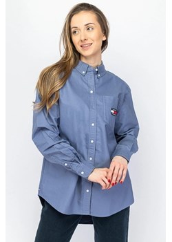 koszula damska tommy jeans dw0dw11899 fioletowy ze sklepu Royal Shop w kategorii Koszule damskie - zdjęcie 172249373
