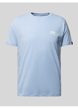 T-shirt z nadrukiem z logo model ‘BASIC’ ze sklepu Peek&Cloppenburg  w kategorii T-shirty męskie - zdjęcie 172249924