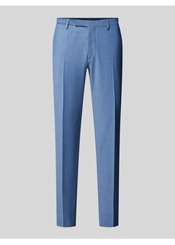 Spodnie do garnituru o kroju tapered fit w kant model ‘Monopoli’ ze sklepu Peek&Cloppenburg  w kategorii Spodnie męskie - zdjęcie 172250070