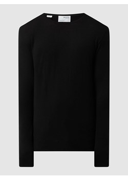 Sweter z bawełny ekologicznej i lyocellu model ‘Rome’ ze sklepu Peek&Cloppenburg  w kategorii Swetry męskie - zdjęcie 172250240
