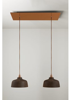 H & M - Żyrandol Z Dwoma Ramionami Z Kloszami Coppa - Pomarańczowy ze sklepu H&M w kategorii Lampy wiszące - zdjęcie 172250823