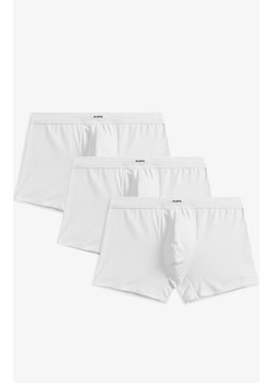 3-pack Bokserki męskie białe 3MH-185, Kolor biały, Rozmiar L, ATLANTIC ze sklepu Primodo w kategorii Majtki męskie - zdjęcie 172251591